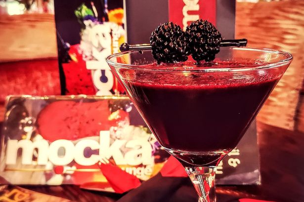 Blackberry Martini